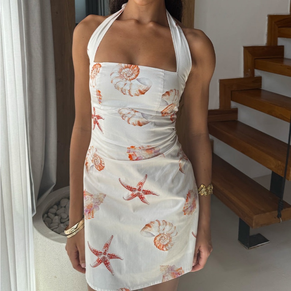 Runaway The Label MINDY MINI DRESS - PINK SAND